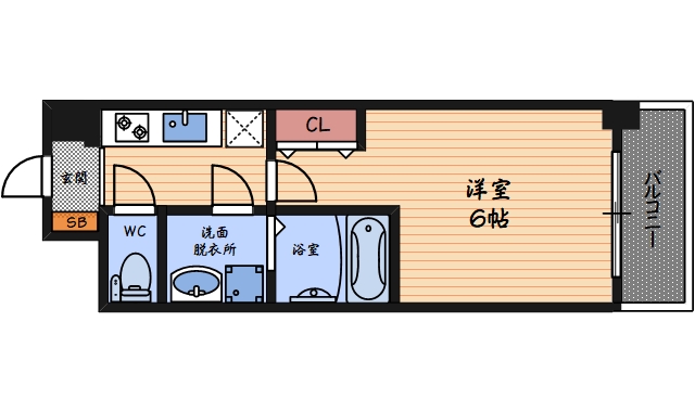 5階の間取り図
