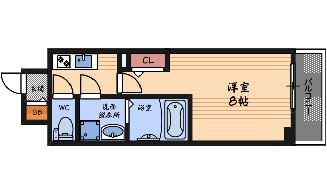 3階の間取り図