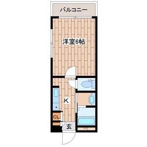 4階の間取り図