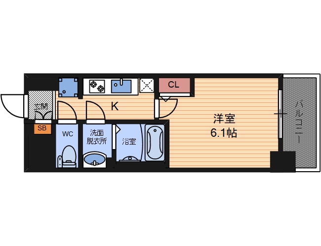 7階の間取り図