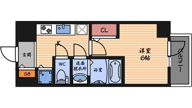 10階の間取り図