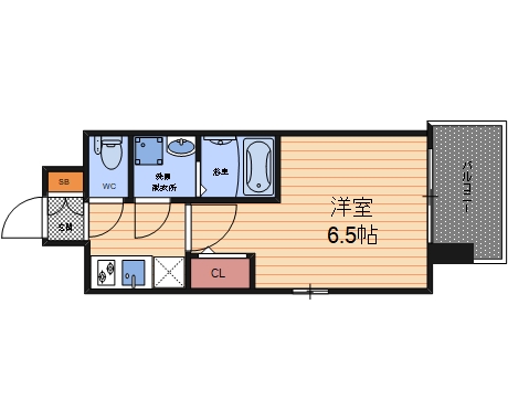 13階の間取り図