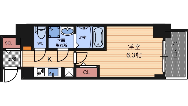 13階の間取り図