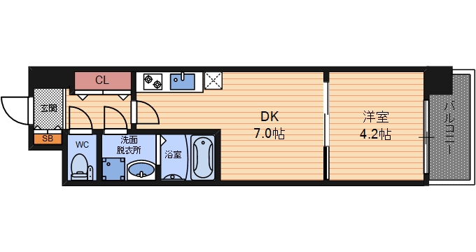 10階の間取り図