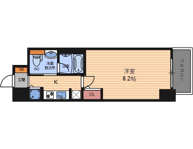 10階の間取り図