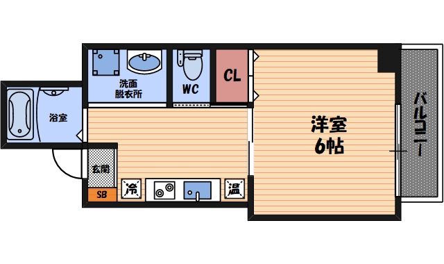 2階の間取り図