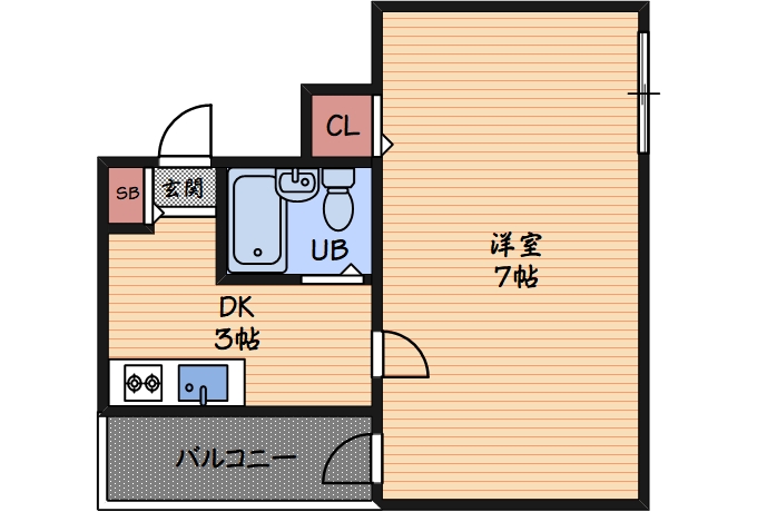 9階の間取り図