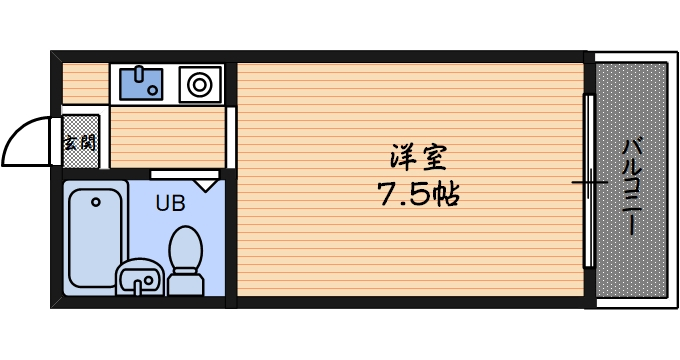 5階の間取り図
