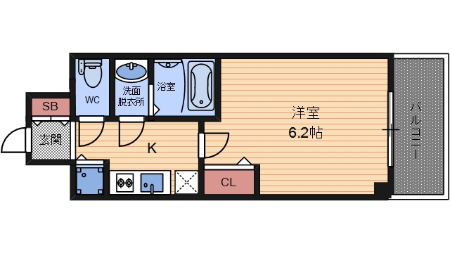 10階の間取り図