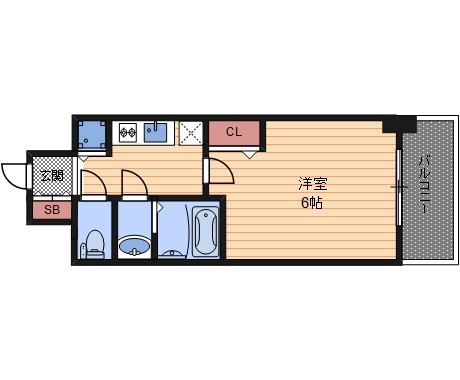 9階の間取り図
