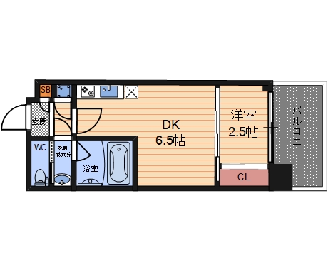 11階の間取り図