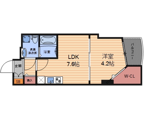 11階の間取り図