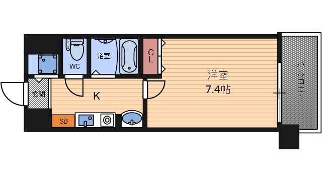 9階の間取り図