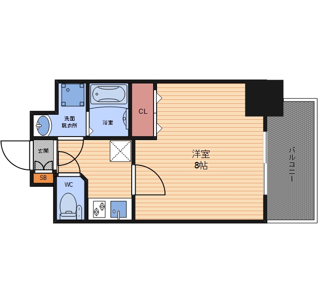 9階の間取り図