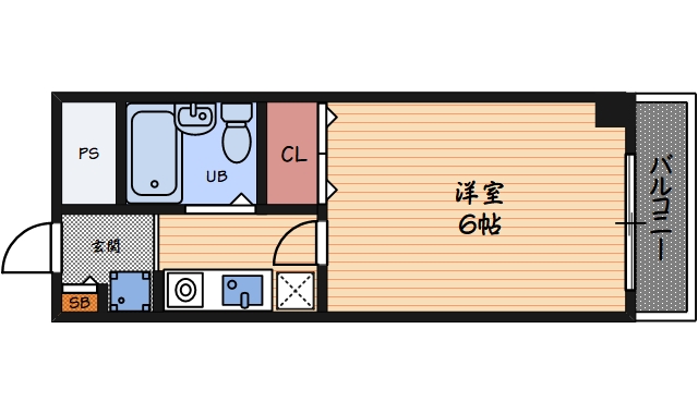 7階の間取り図