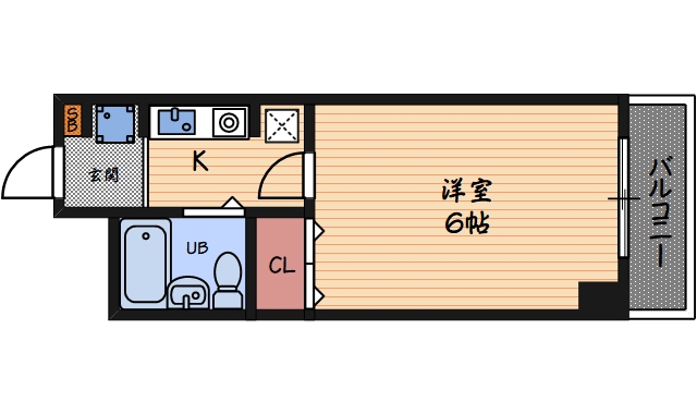 4階の間取り図