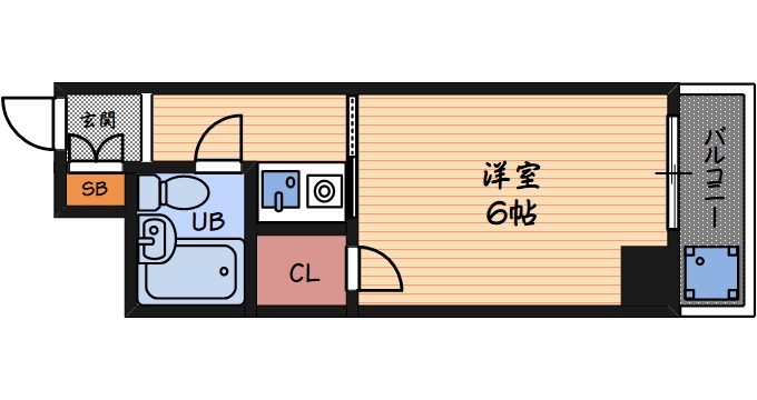 5階の間取り図