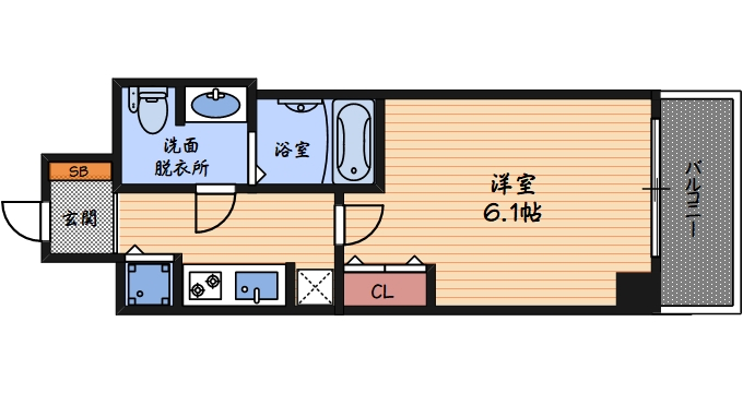 10階の間取り図