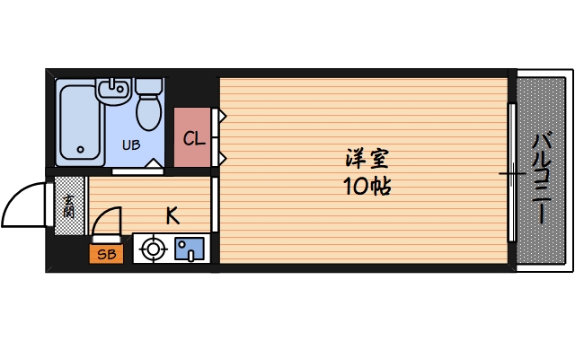 1階の間取り図