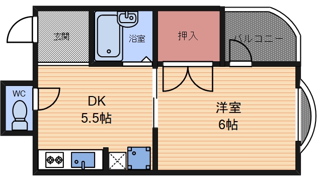 3階の間取り図