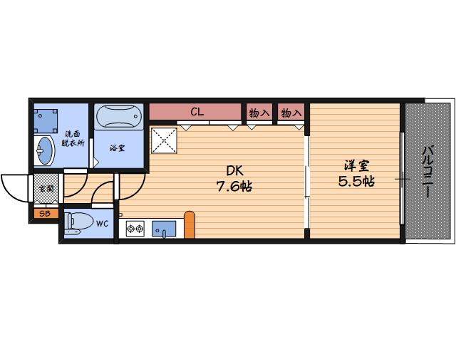 10階の間取り図