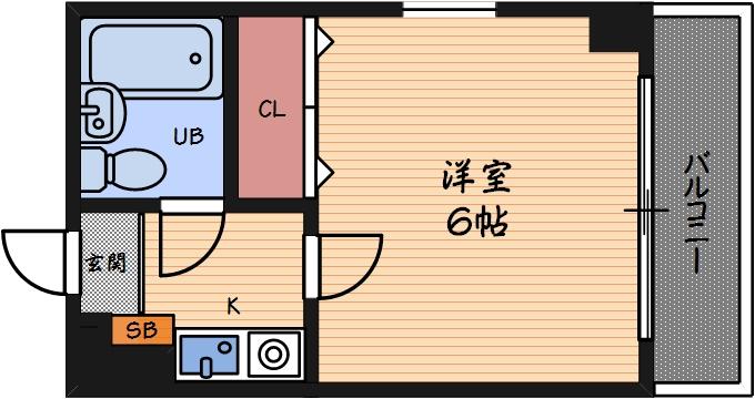 7階の間取り図