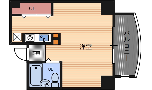 2階の間取り図