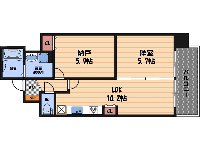 14階の間取り図