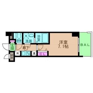 2階の間取り図
