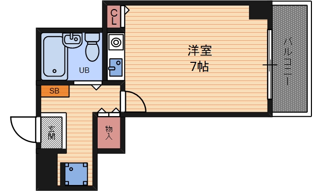 7階の間取り図