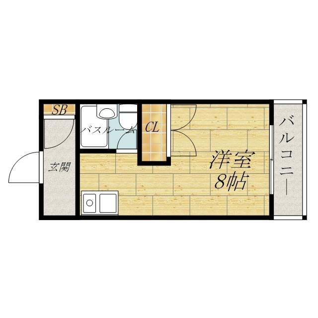 駅から徒歩約１０分です。
