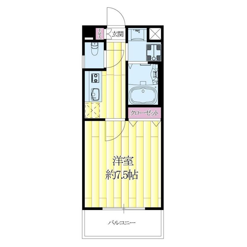 7.5帖 洋室