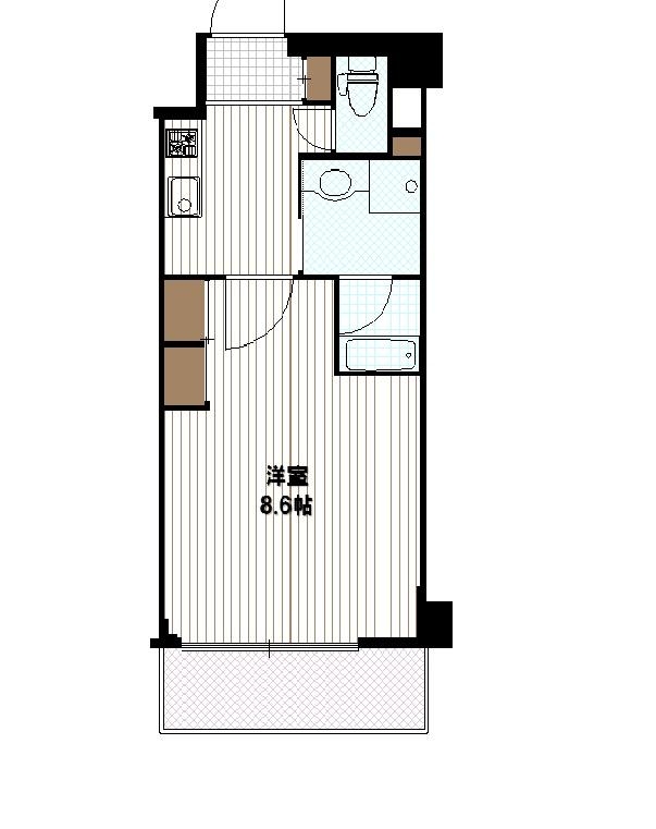 開放感のある使い勝手が良い間取りです。