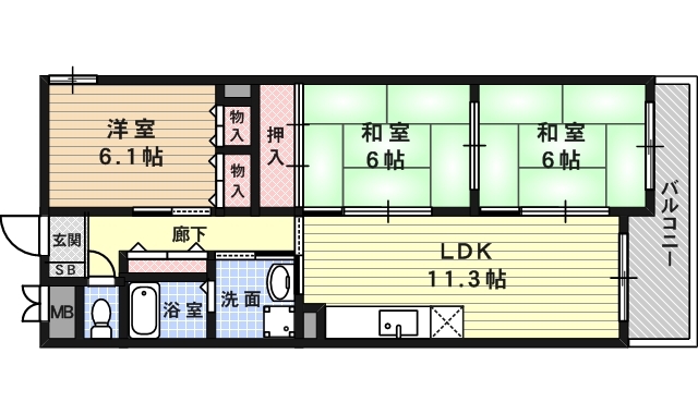 間取図