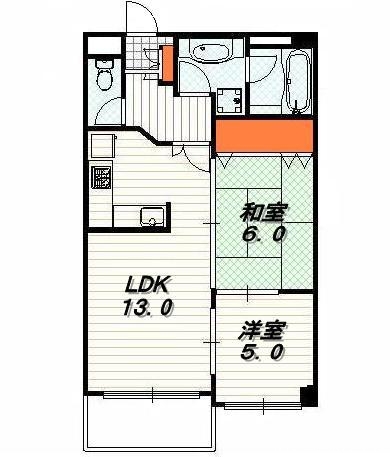 日当り良好、南向きバルコニーです。