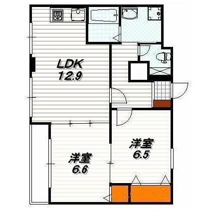 日当たり・眺望良好のお部屋です。