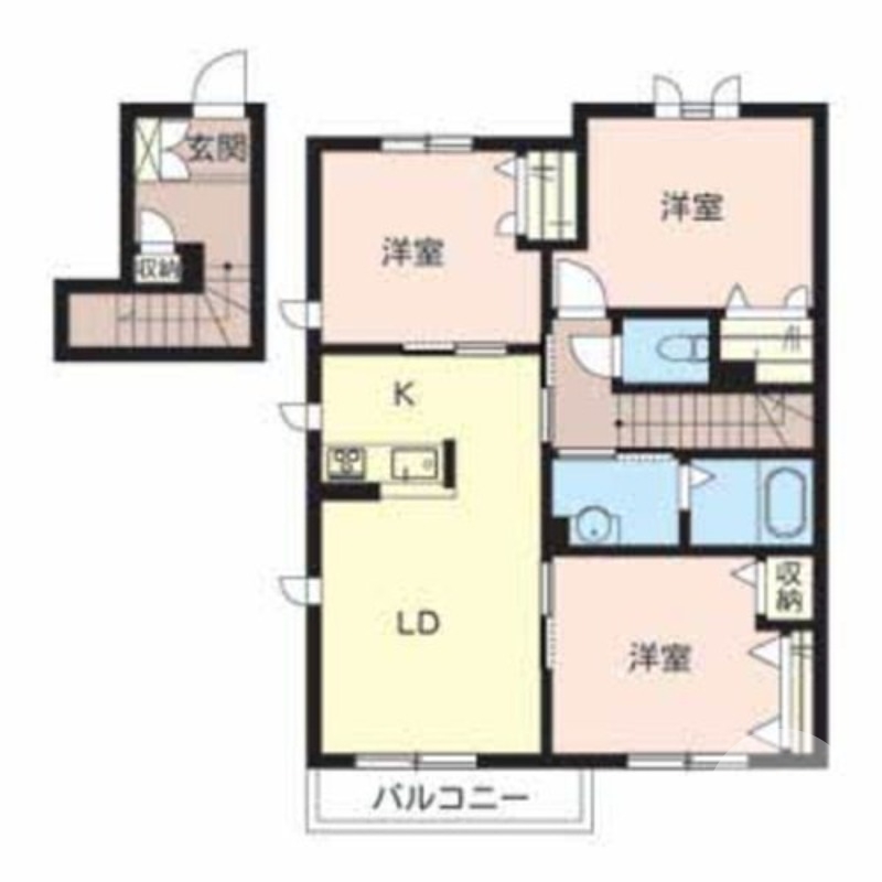 室内中型犬２匹ペット飼育ＯＫ♪