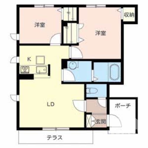 南向きバルコニー♪