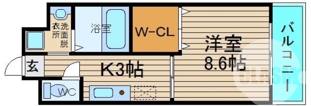 広いお部屋が人気です♪
