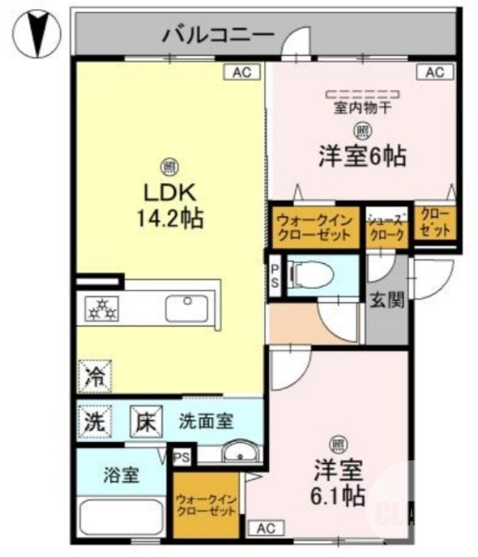 全室角部屋です♪