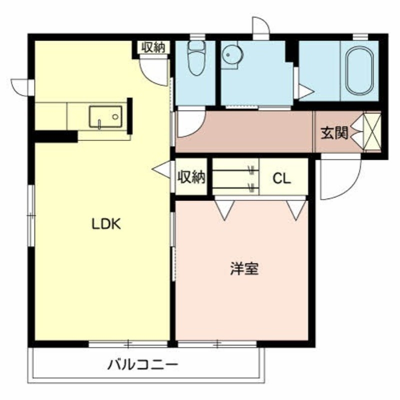 南向きバルコニーです♪