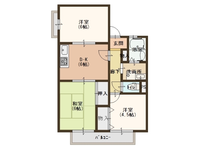 使いやすい間取りです♪