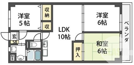 広々としたお部屋♪