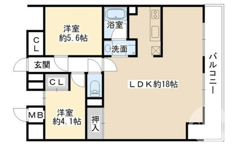 オール洋室♪広々リビング♪