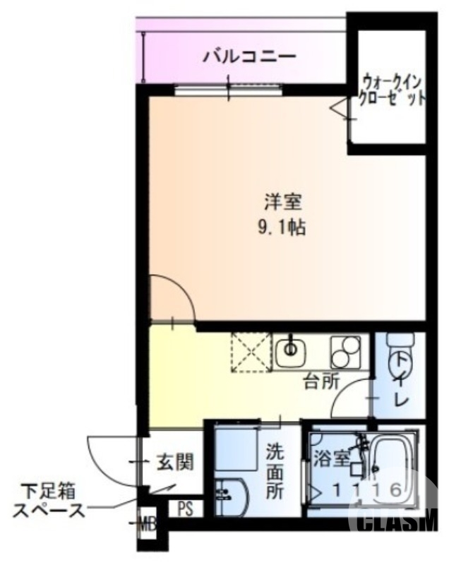全室角部屋です♪