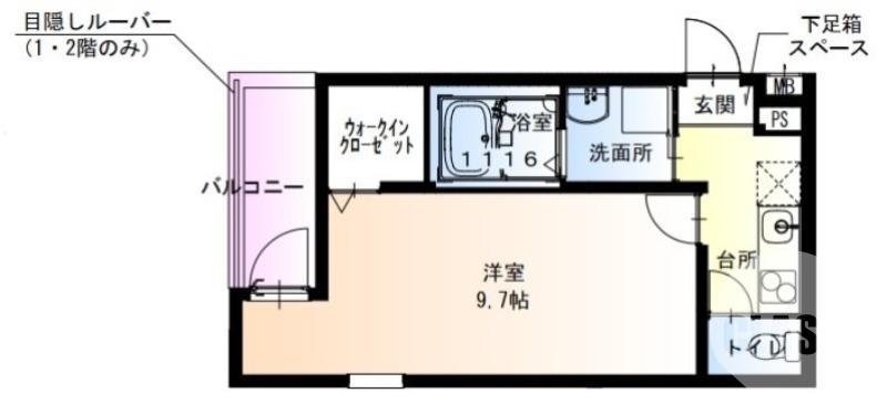 全室角部屋です♪