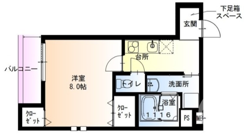全室角部屋です♪