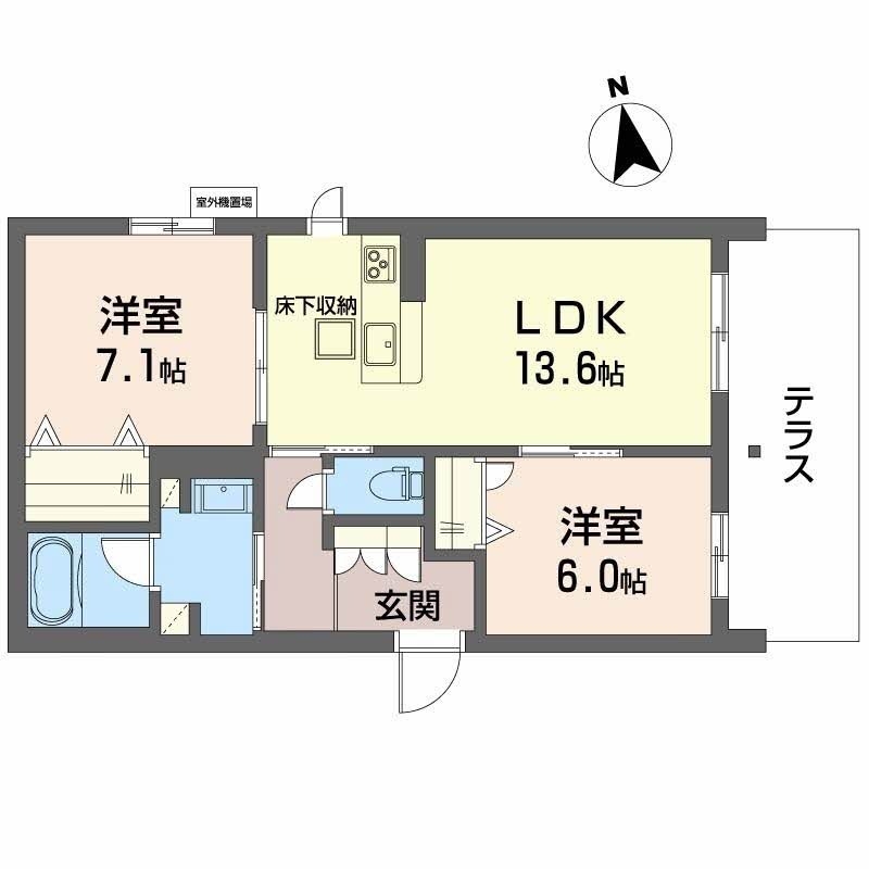 室内小型犬２匹ペット飼育ＯＫ♪