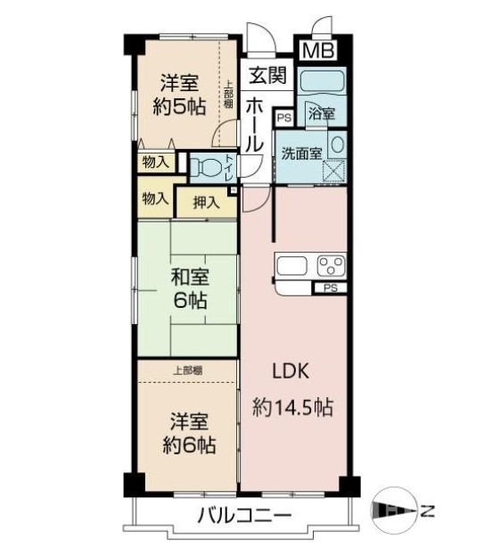 使いやすい間取り♪
