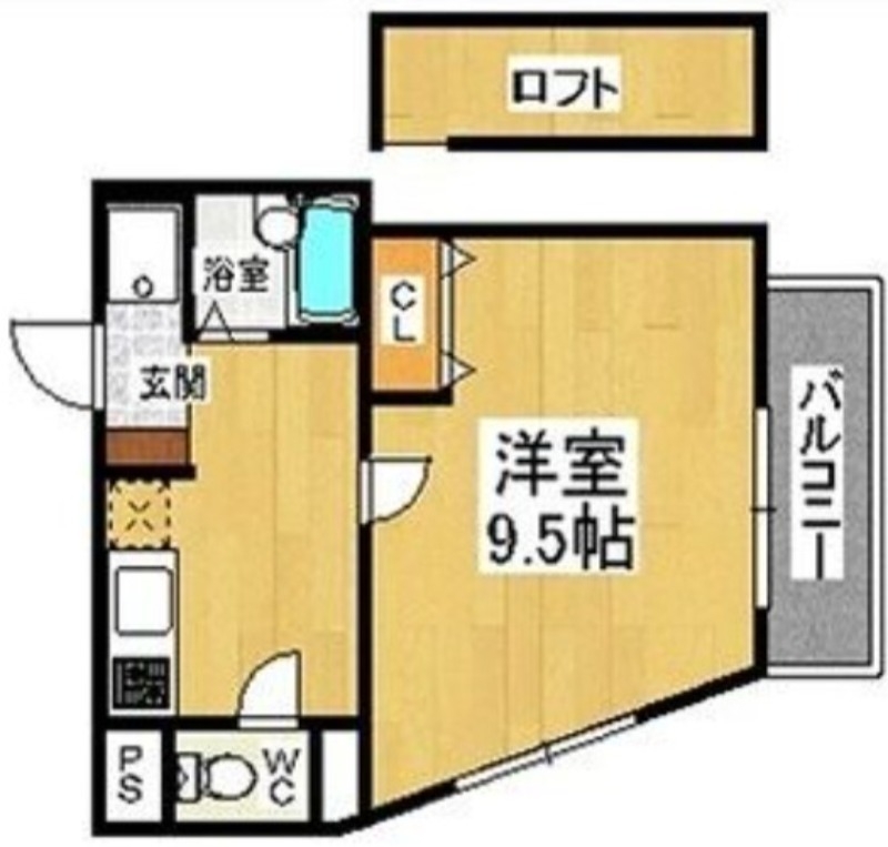広々と使えるお部屋です♪